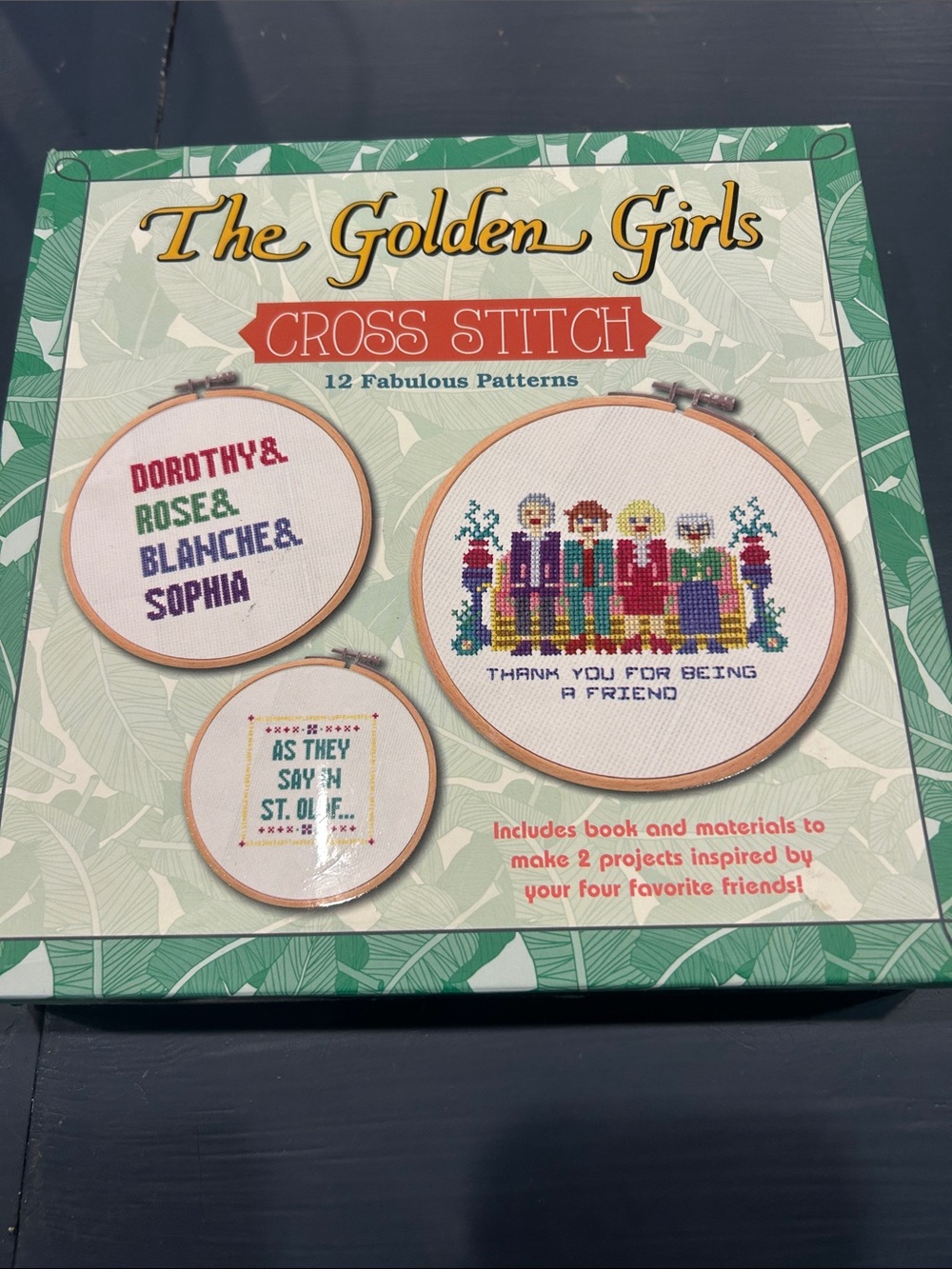 Golden Girls Cross Stitch kit